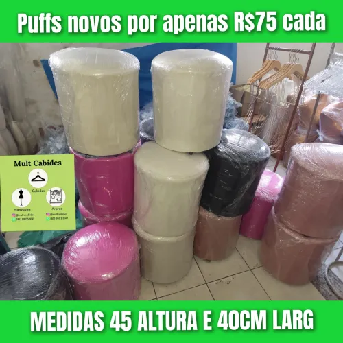 PUFFS NOVOS PARA SUA LOJA