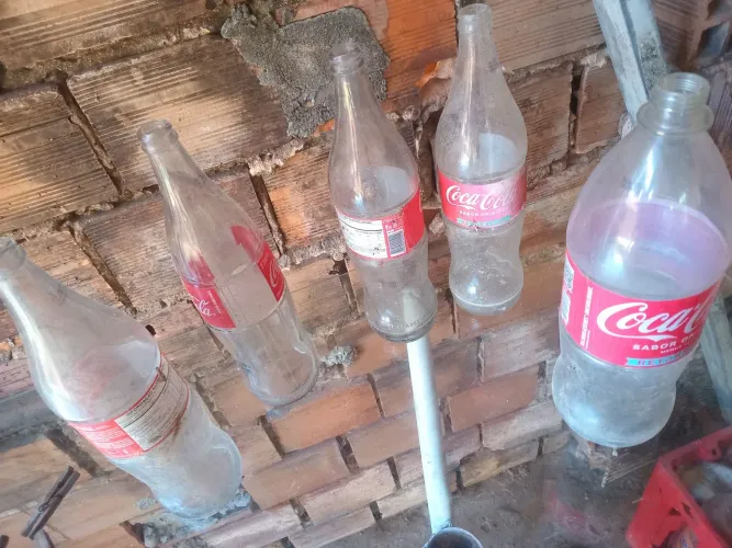 Garrafa de vidro