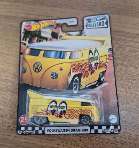 Hot Wheels Boulevard Vw Drag Bus Mooneyes - Lacrado