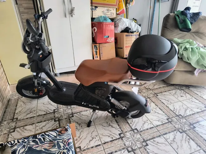 Scooter elétrica Ecoflow preta novíssima R$ 6500,00