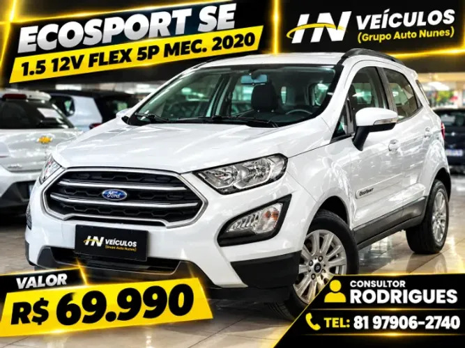 Ford Ecosport SE 1.5 12V Flex 5P Mec. 2020