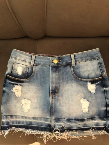 Saia jeans