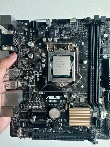 Kit Processador i5-6400 Placa mãe ASUS H110M-CS