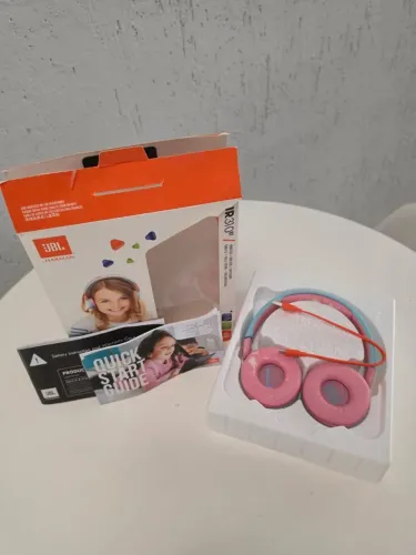 Fone de ouvido jbl Ir 310 bt rosa e azul infantil