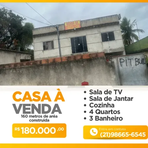 Casa a venda na Ampliação Itaboraí