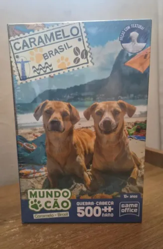 Quebra cabeça Game Office 500 peças nano lacrado