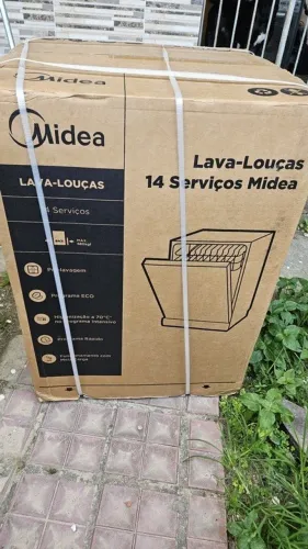 Lava Louças 14 Serviços Preta Midea