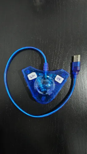 Adaptador Duplo Controle de PS2 para PC