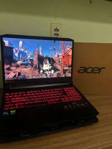 Acer Nitro 5 - 1650 - 16gb RAM - Notebook Gamer funcionando perfeitamente