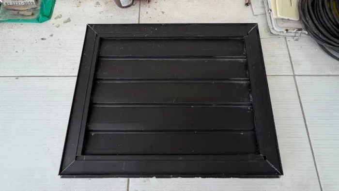 moldura aluminio 0,54 Largura X 0,43 cm Altura