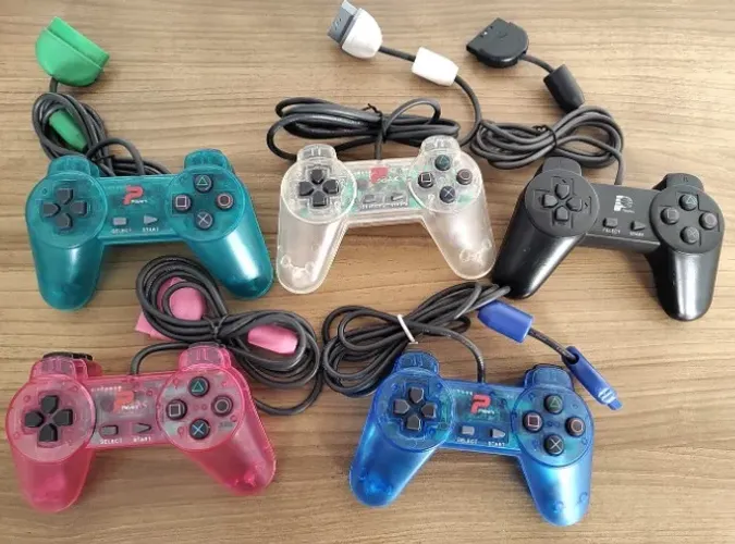 5 Controles Para Ps1 No Estado, Sem Teste - Leia Descrição