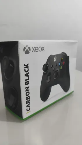Controle Sem Fio Xbox Series X|S Carbon Black Original Lacrado