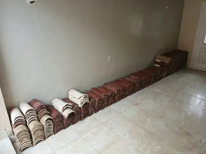 1500 Telhas Cerâmica Vaz -Telhado Colonial - Usadas