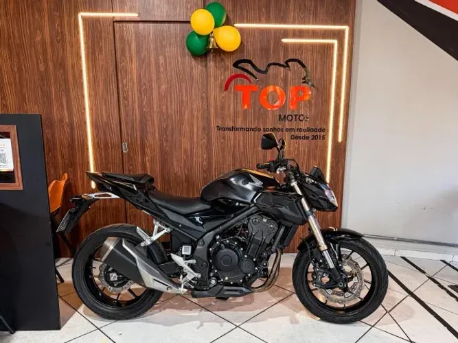 Honda CB 500F 2023 I Apenas 9 mil KM I Manual + Chave Reserva.