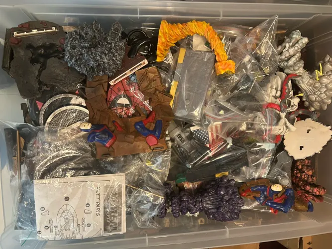 Marvel Legends bases e dioramas Toybiz / Hasbro