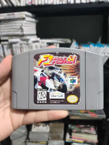 F1 Pole Position 64 Nintendo 64 Relabel