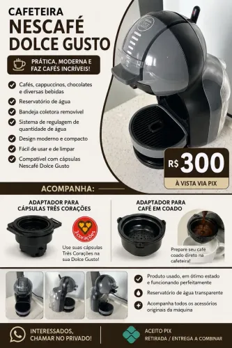 Cafeteira Dolce Gusto