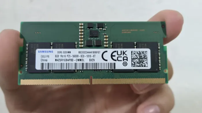 Memória RAM DDR5 para notebook 8gb 5600mhz