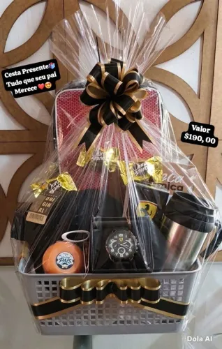 CESTA PRESENTE MASCULINO