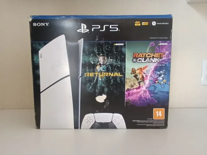 PS5 Slim (1 terabyte ) - 3 meses de garantia (18x no cartão de crédito)