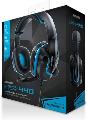 Fone Headset Gamer GRX-440 Gamer dreamGEAR com Mic Ps4 Ps5 Lacrado