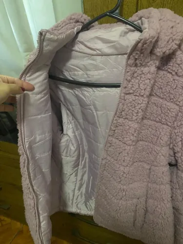Blusa de frio lilás dupla face