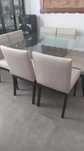 Conjunto mesa e aparador de jantar