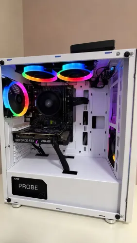 PC Gamer Ryzen 5 5600G RTX 3060 12GB 16GB RAM SSD NVMe