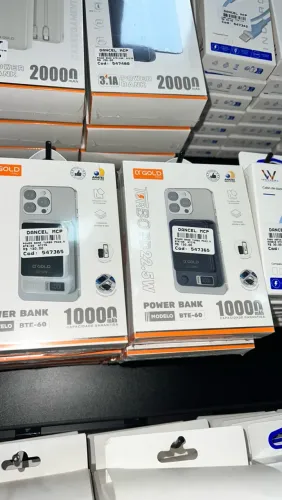 Power Bank Turbo 10000Mah Carregador portátil