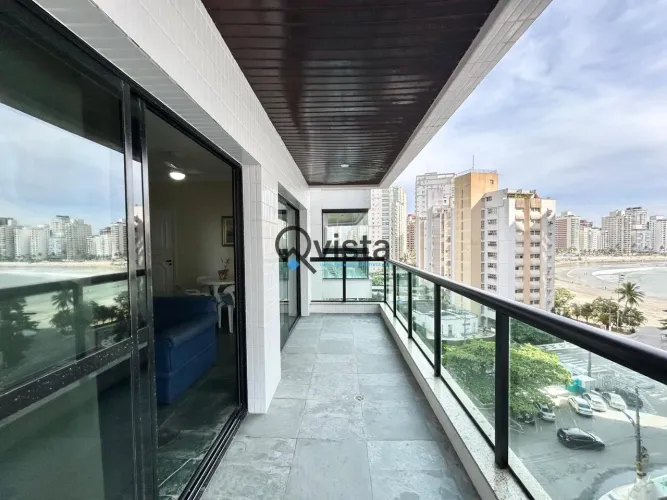 Apartamento à venda, beira Mar, nas Astúrias no Guarujá, SP | Q Vista Inteligência Imobili
