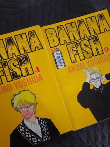 Mangá Banana Fish volumes 4 e 9