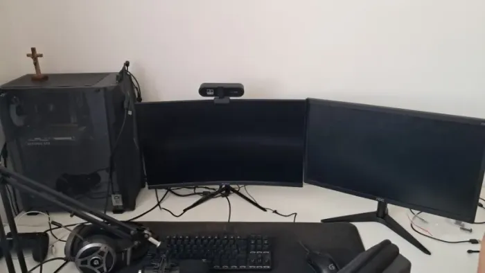 Monitor Gamer Mancer Valak, 24 Polegadas, Curvo, 180hz
