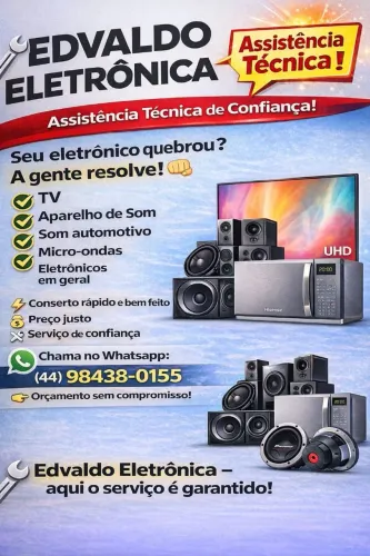 Concerto em eletrodomésticos em geral