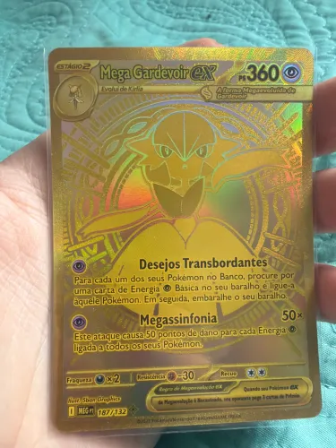 Carta Pokémon mega gardevoir ex
