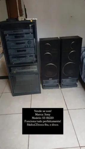 Caixa de som Sony
