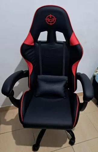 Cadeira Gamer TGT Heron TC2, Preto e Vermelho, TGT-HRTC-BR03