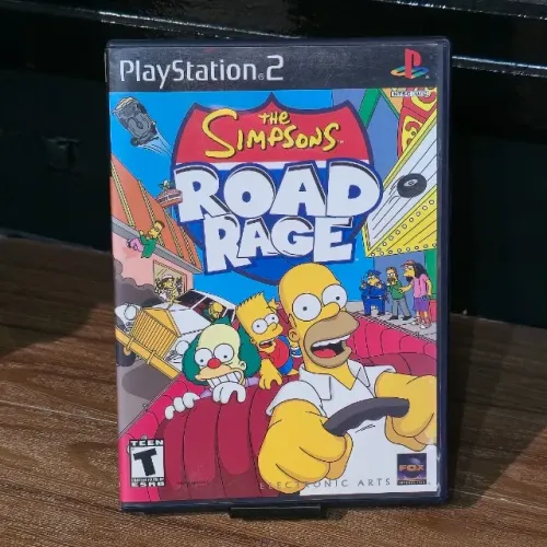 Jogo The Simpsons Road Rage PS2 Original Americano