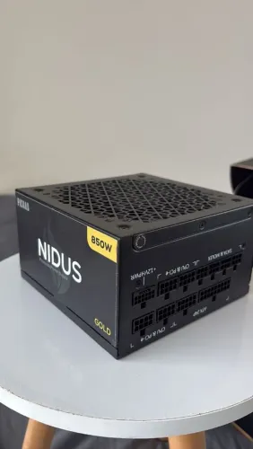 Fonte PICHAU NIDUS, 850w, PCIE 5.0, Full Modular.