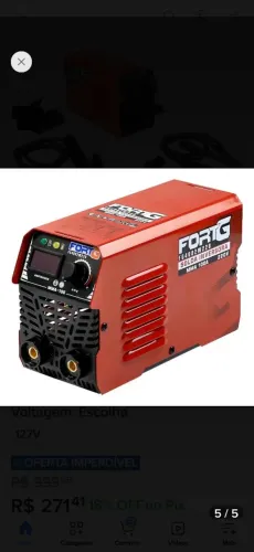 Máquina solda fortg