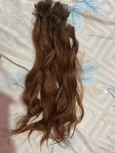Cabelo ruivo humano