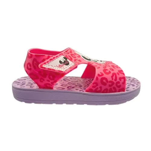 Sandália Infantil Meninas Game Time Conforto Grendene Kids Rosa 23283BP589