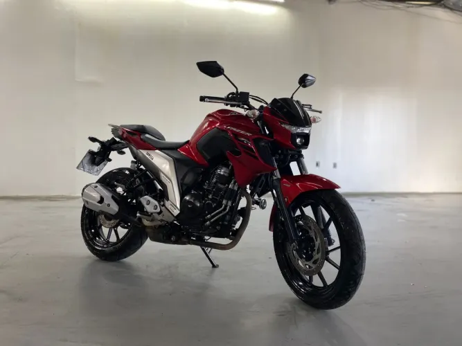 Yamaha Moto Yahama Fz25 Fazer 250cc Vermelha 2023 249 cc 