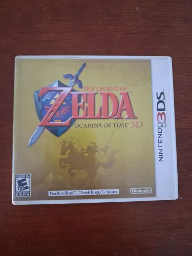 Ocarina of time 3ds mídia física