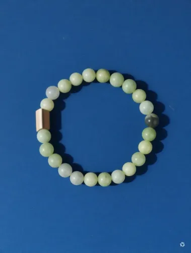 PULSEIRA DE LABRADONITA ROLADA GENUÍNA