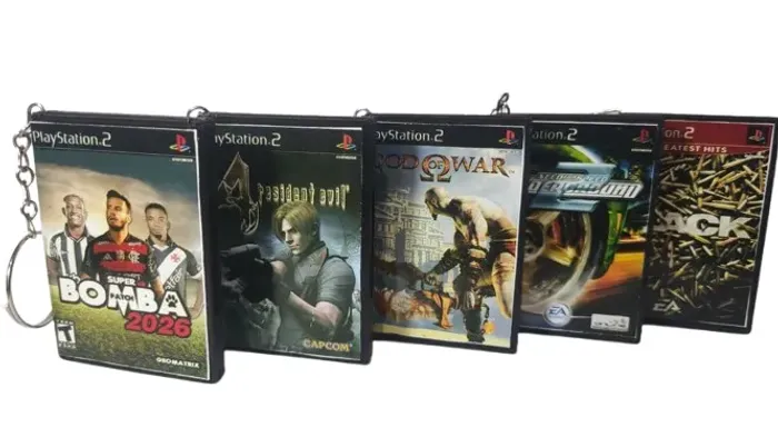 Chaveiros PS2