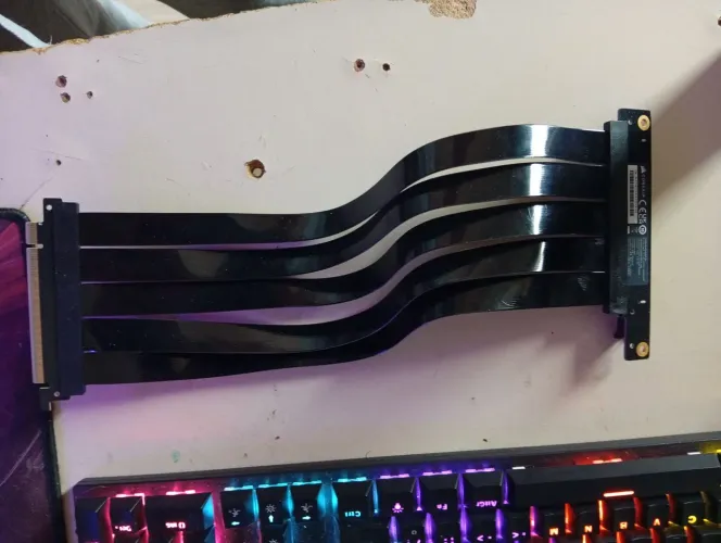Cabo Extensor Corsair Premium, PCIe 4.0 x16, 300mm