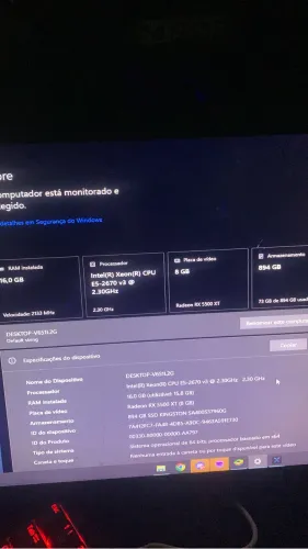 VENDO PC GAMER OU TROCO EM OUTRO TEM ATE XR PRA BOLO
