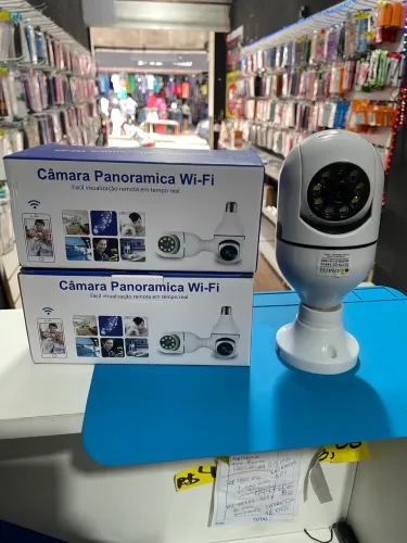 Câmera Wi-Fi lâmpada