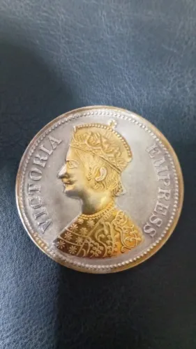 medalha prata de lei 50mm muito antiga em ótimo estado para colecionadores de verdade