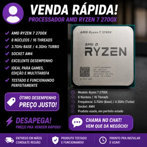 AMD Ryzen 7 2700X